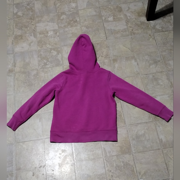 Gap lavender purple Logo pullover sweatshirt hoodie girl size  small - Picture 4 of 15